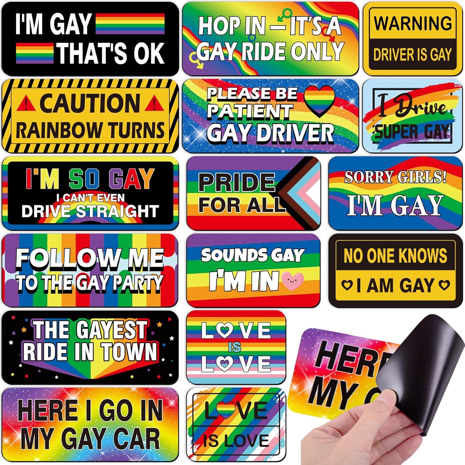 Pride Car Magnets